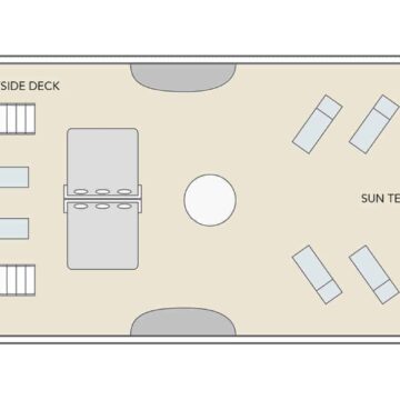 Galapagos Odyssey Deckplan Sonnendeck