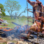 Asado auf der Uruguay-Reise für Reiter