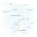 Überquerung des südlichen Polarkreises